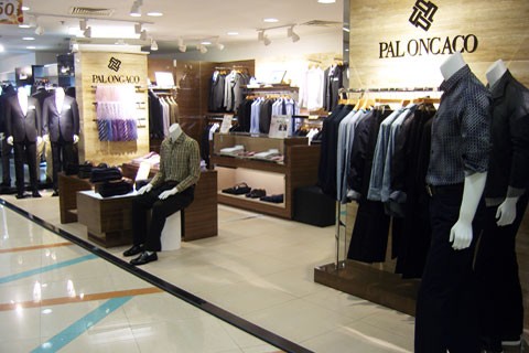 柏朗亚高男装店铺展示