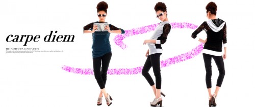 carpediem女装店铺形象