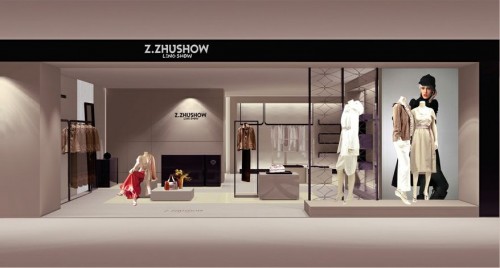 珠珠绣女装店铺展示