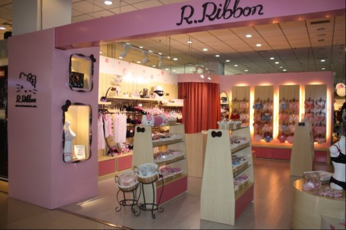 凯蒂猫内衣店铺形象