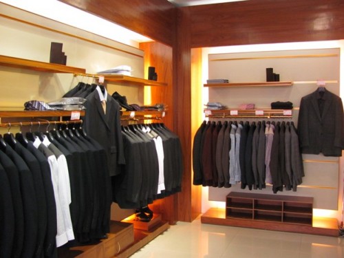 亿福临男装店铺展示