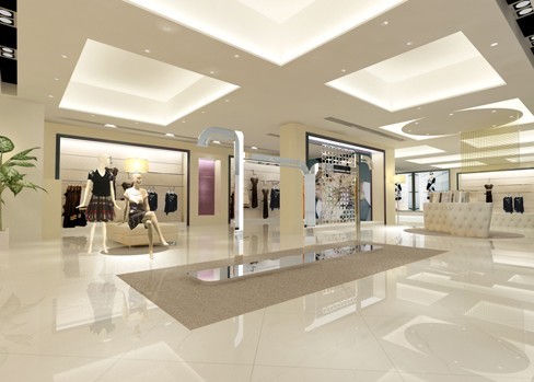 独角戏女装店铺形象