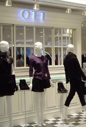 OTT女装店铺展示