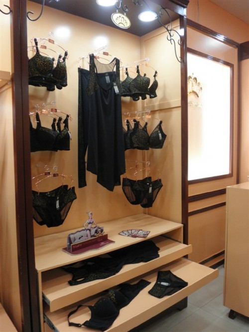 皇子家族内衣店铺展示