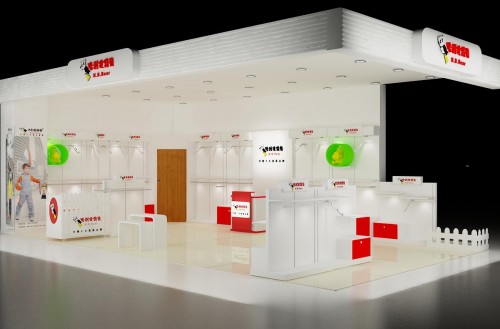 哈利特玻熊童装店铺形象