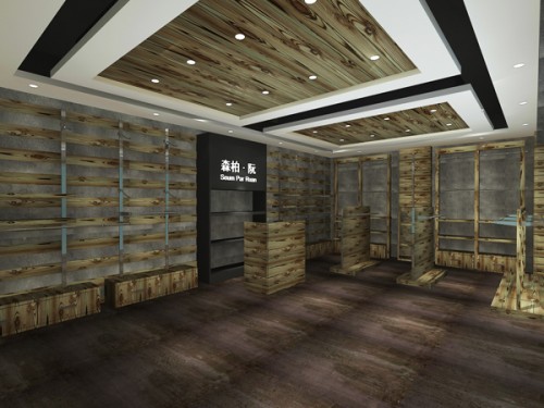 彩雨叻崎牛仔店铺形象