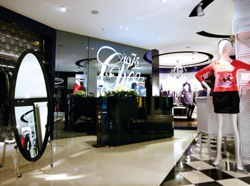 雪蔻女装店铺形象