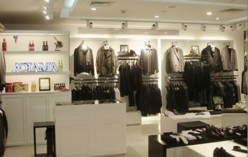 奥拉玛男装店铺展示