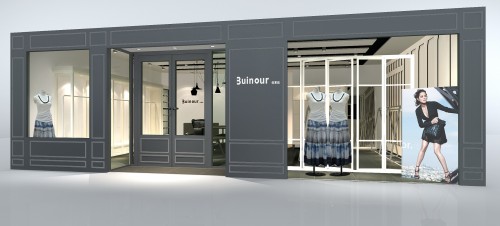 baihuinu女装店铺展示