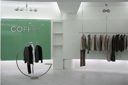 可菲女装店铺展示