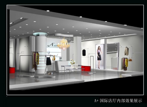 艾加女装店铺展示