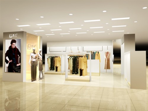 靓月女装店铺展示