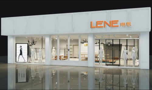 LENE女装店铺形象