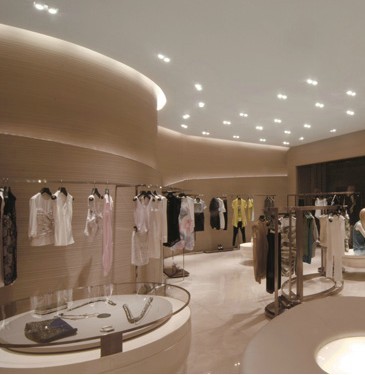 歌力思女装店铺形象