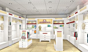 安贝儿童装店铺展示