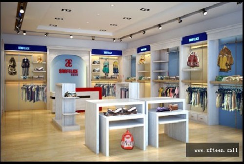 赛翡利琦童装店铺展示