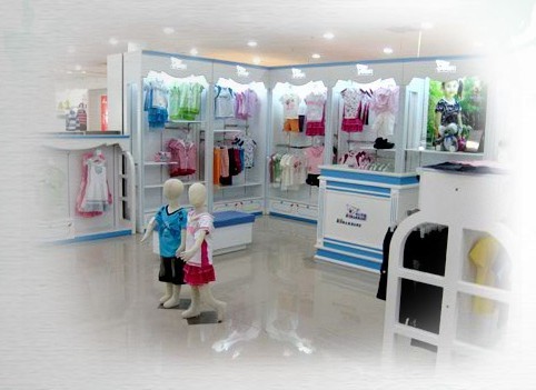 考拉布鲁童装店铺展示