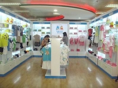 哈利比蒂童装店铺形象