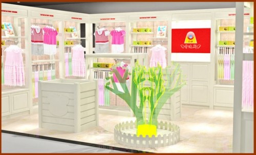 香迪斯童装店铺展示