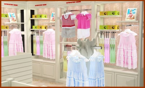 香迪斯童装店铺展示