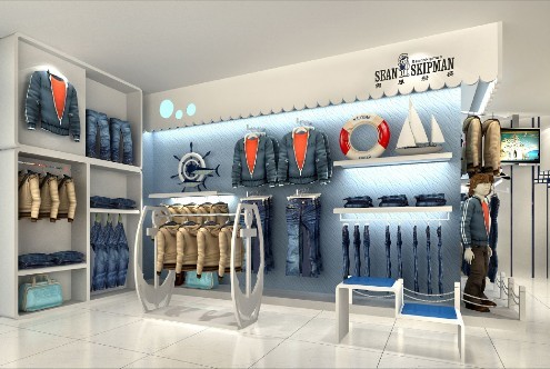 肖恩船长童装店铺展示