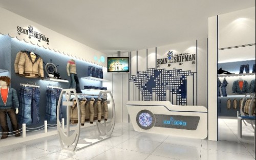 肖恩船长童装店铺展示