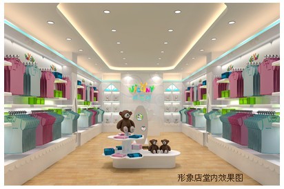 威嘉妮童装店铺展示
