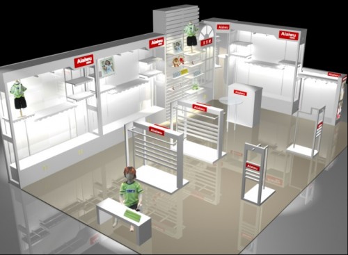 艾艾屋 童装店铺展示