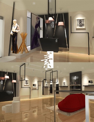 SU素女装店铺形象