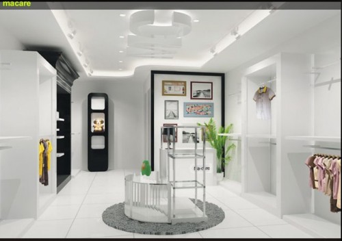 玛卡西童装店铺形象