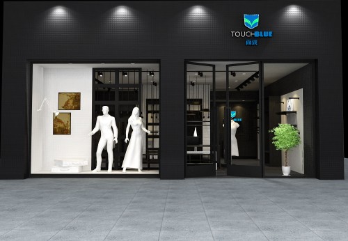 雨派牛仔店铺展示