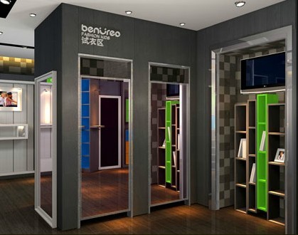 贝纳利童装店铺形象