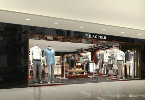 维多利保罗男装店铺展示