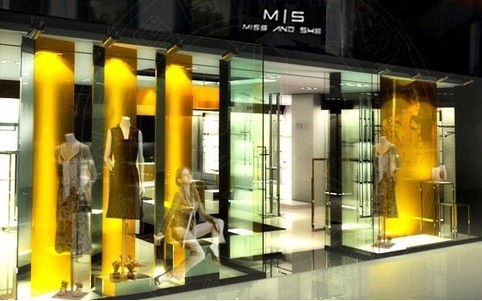 Miss&she女装店铺形象