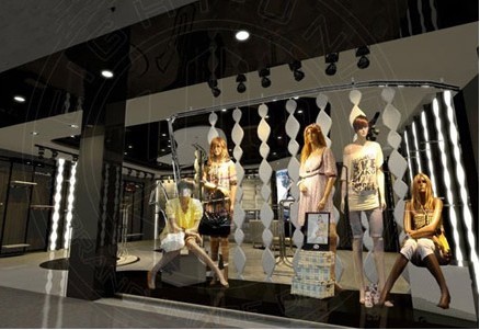 Miss&she女装店铺形象