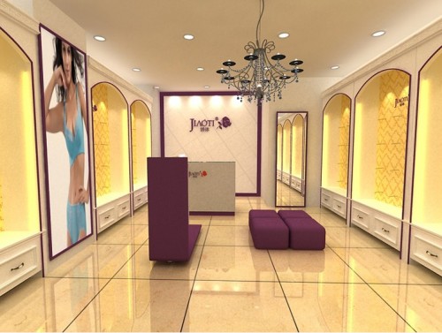 娇体内衣店铺展示