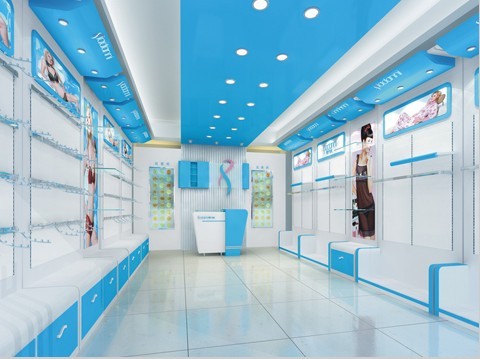 霞丹妮内衣店铺展示