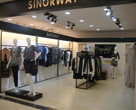 斯诺维女装店铺展示