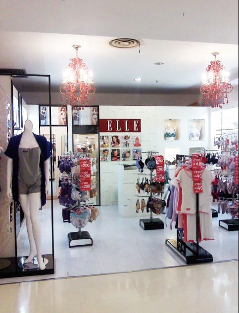 ELLE内衣店铺展示