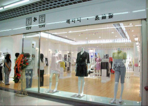 态迪妮女装店铺展示