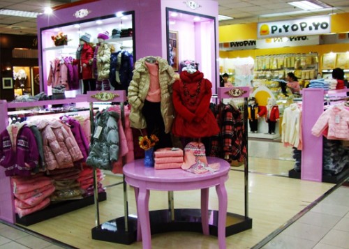 爱儿斯童装店铺形象