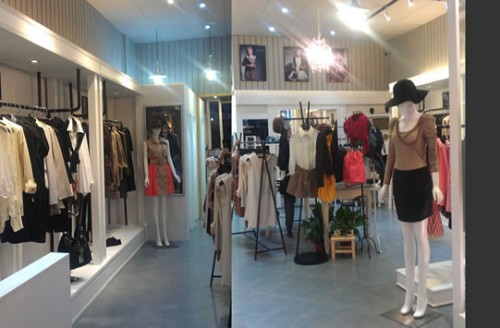 比缇女装店铺展示