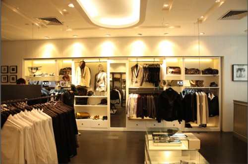 睽睽男装店铺形象