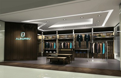 艾博古男装店铺形象