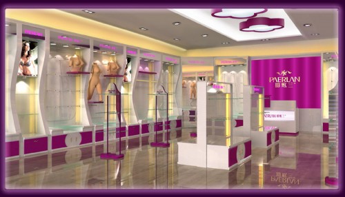 珀依兰内衣店铺展示
