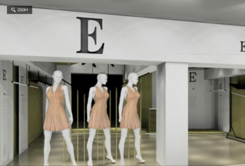 依瑞琳女装店铺展示