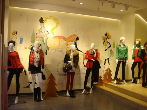 卓玛诗女装店铺展示