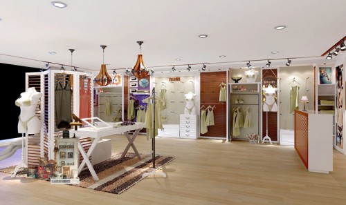 蜜诺内衣店铺展示