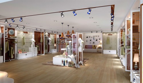 蜜诺内衣店铺展示