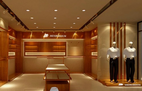蔓哈顿男装店铺展示
